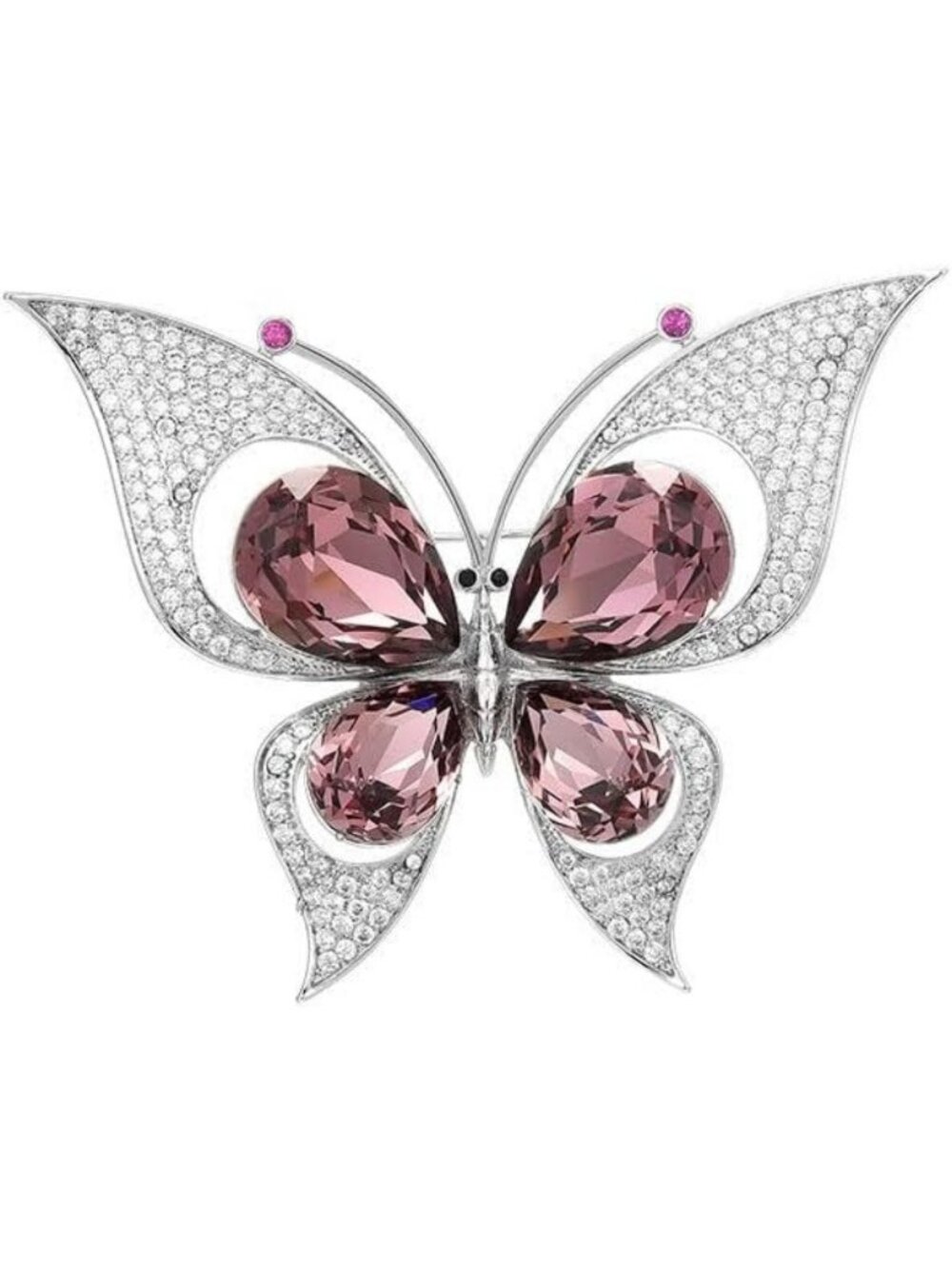 Rhinestone Animal Insect Brooch Pin | Enamel Crystal Jewelry Gift for Him & Her